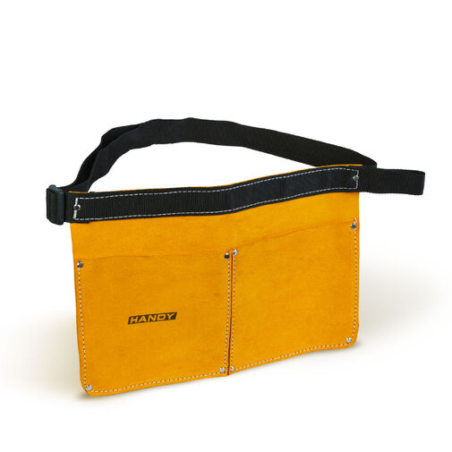 10261 • Bőr szerszámtartó öv - 35 x 20 cm - 2 zseb