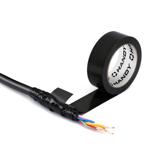 11076 • Szigetelőszalag - PVC, -18 - (+105)°C - 20 m x 19 mm - fekete