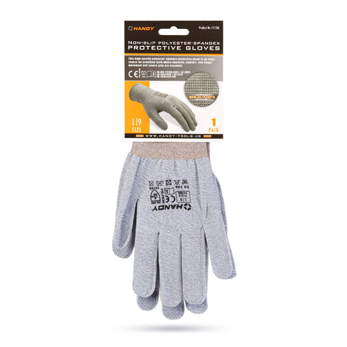 11136L • Csúszásmentes poliészter–spandex védőkesztyű - 