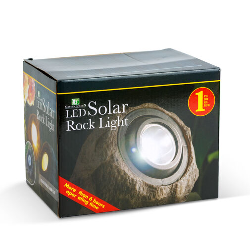 11389C • LED-es kültéri szolár lámpa - szikla, kő - fehér SMD LED - 20 x 12 x 16 cm