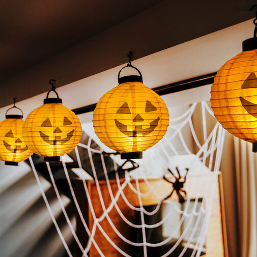 11399D • Halloween-i LED-es lampion