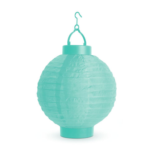 11399F • Szolár lampion - 3 színben - hidegfehér LED - 21 cm