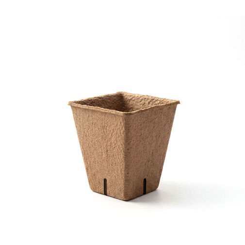 11987 • Palántanevelő cserép - 6 x 6 cm - négyzet, papír - 12 db / csomag