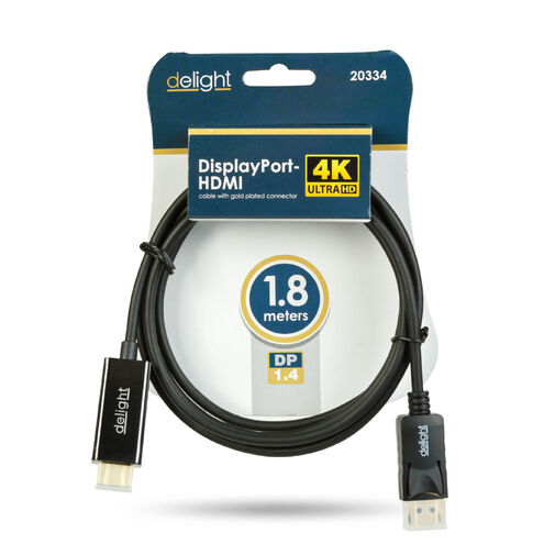 20334 • DisplayPort - HDMI kábel - 1.4 - 4K - 1,8 m