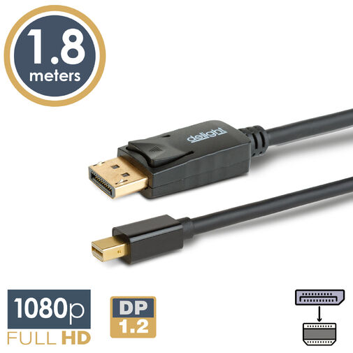 20336A • DisplayPort - Mini Displayport kábel - 1.2 - 1080P - 1,8 m