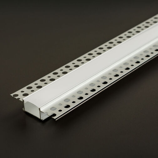 41026A1 • LED aluminium profil sín - vakolható, gipszkartonba süllyeszthető - 1000 x 58 x 13 mm
