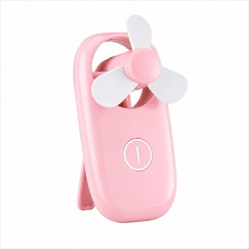 51099 • Mini ventilátor - 2 x AAA - 6 x 5 x 11,5 cm - 4 szín