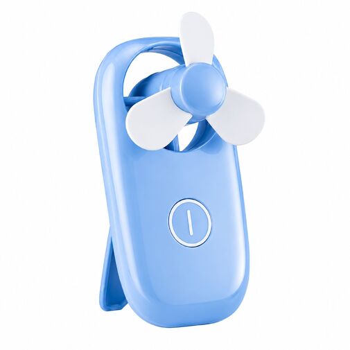 51099 • Mini ventilátor - 2 x AAA - 6 x 5 x 11,5 cm - 4 szín