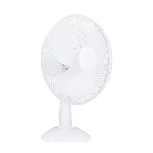51103 • Asztali ventilátor - 23 cm - 22 W - 2 sebesség - oszcilláló - fehér - 220-240V AC