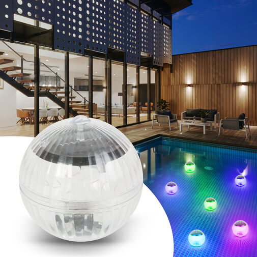 55852C • Szolár medencevilágítás - RGB LED - 10 cm