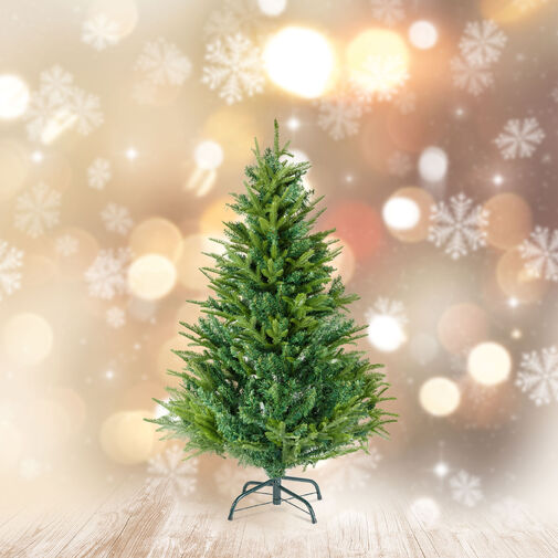 56480B • Műfenyő - 150 cm - 3D lucfenyő - PE / PVC