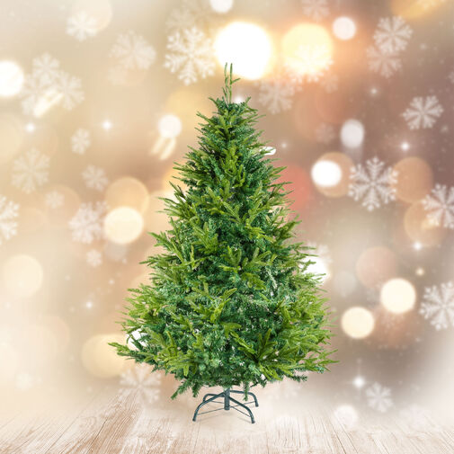 56480C • Műfenyő - 180 cm - 3D lucfenyő - PE / PVC