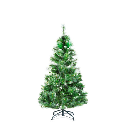 56482B • Műfenyő - 150 cm - ezüstfenyő dús ágakkal - PVC - havas