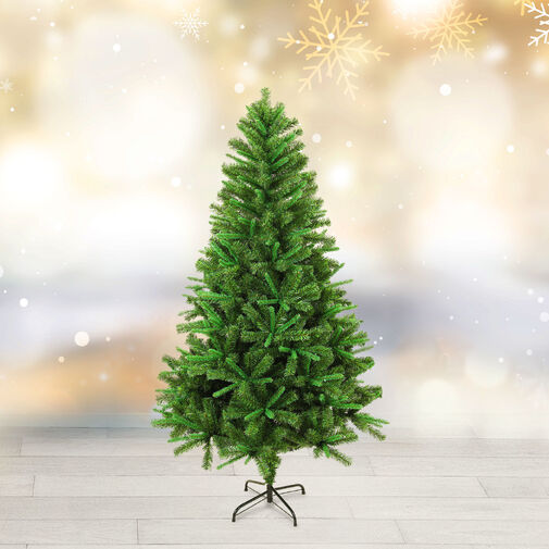 56485C • Műfenyő - 180 cm - 3D lucfenyő - kétszínű - PVC