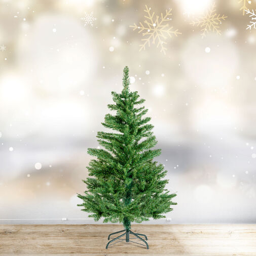 56486C • Műfenyő - 120 cm - Nordmann - PVC - sötétzöld