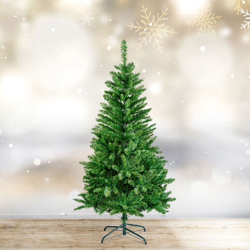 56486D • Műfenyő - 150 cm - Nordmann - PVC - sötétzöld