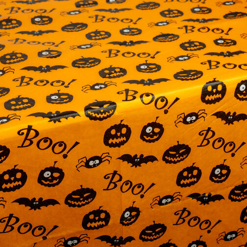 56574 • Halloween-i dekoráció - asztalterítő - flanel - 132 x 178 cm