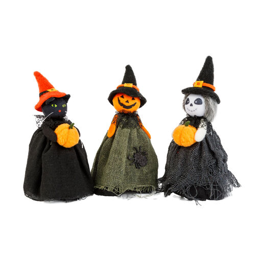 56578 • Halloween-i dekoráció - szellem, macska, tökfej - 21 cm