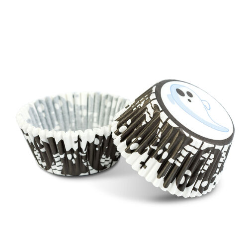 56579 • Halloween-i dekoráció - muffin papír szett - 50 db - 4 féle - 7 x 5 x 3,2 cm