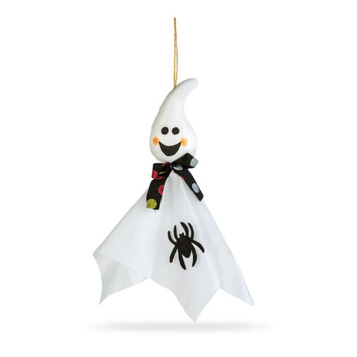 56594C • Halloween-i dekoráció - felakasztható - szellem - 48 x 44 cm