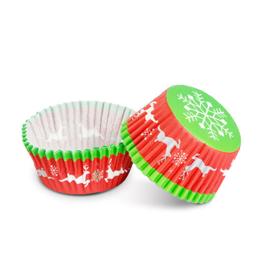 57168X • Muffin papír szett - karácsonyi - 100 db / csomag