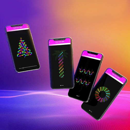 58380 • Smart fényfüzér - USB - 50 RGB LED - 5 m - Wi-Fi, Bluetooth