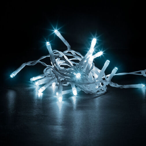 58901B • Fényfüggöny - 200 db LED - hidegfehér - hálózati - IP44 - 4,2 m - 8 program