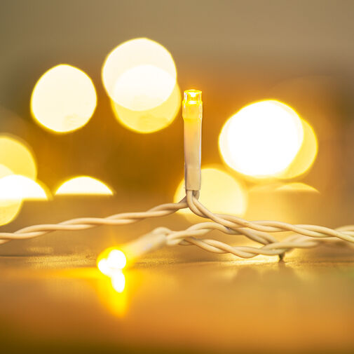 58906A • Fényfüggöny - 100 db melegfehér LED-del - 3 x 1 m - 230V - távirányítós