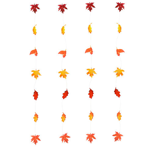 59009 • Őszi dekoráció - hulló falevelek - felakasztható - 2,1 m - 4 db / csomag
