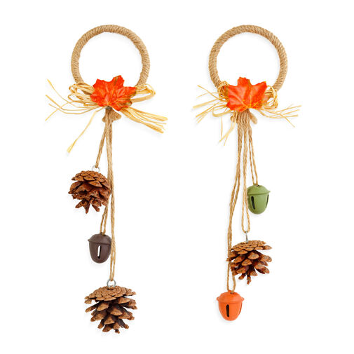 59018 • Őszi dekoráció - ajtódísz - 2 féle - 30,5 cm