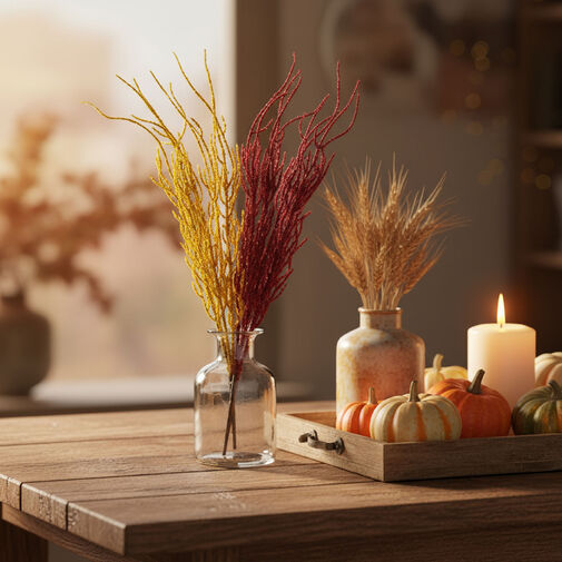 59025 • Őszi dekoráció - 2 féle - 40 x 10 cm