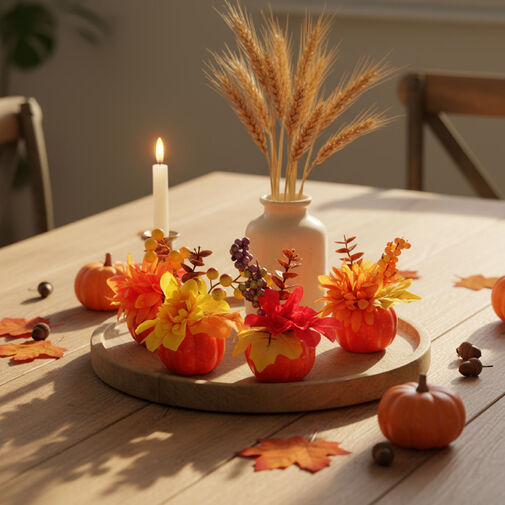 59027 • Őszi dekoráció - tök - 4 féle - 8 x 10 cm