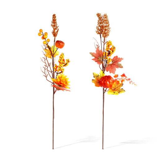 59039 • Őszi dekoráció - ág bogyókkal - 2 féle - 62 cm