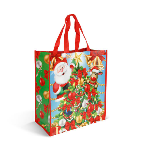 59727 • Karácsonyi ajándéktáska - 35 x 39 x 18 cm - 2 féle