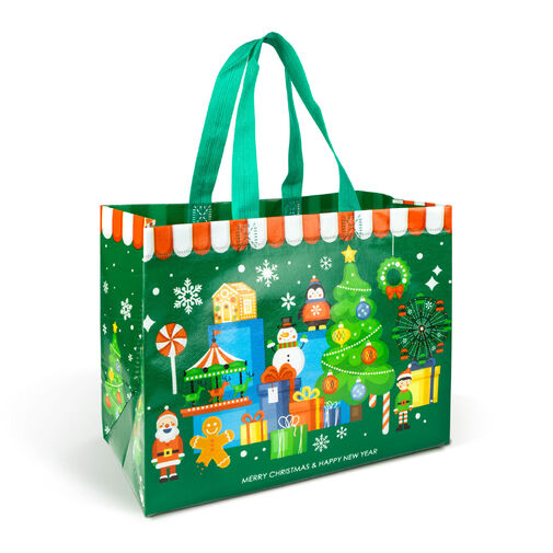 59728 • Karácsonyi ajándéktáska - 31 x 25 x 17 cm - 4 féle
