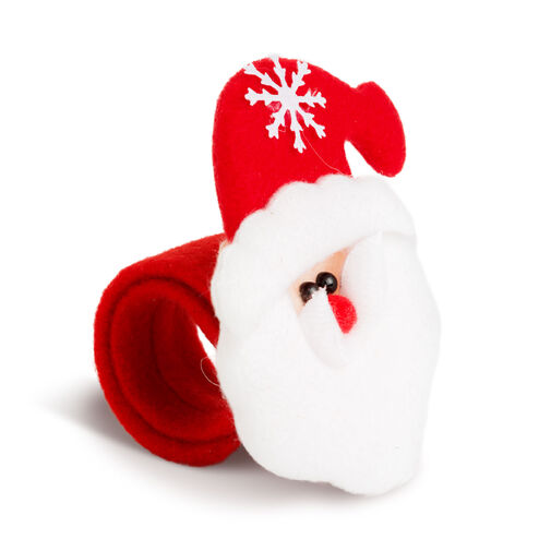 59737A • Karácsonyi dekoráció - karkötő, kontykészítő - Mikulás - 21 x 8 cm