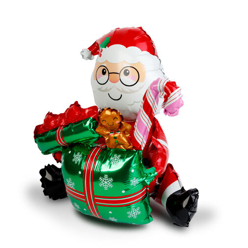 59743A • Karácsonyi lufi - Mikulás - 60 x 65 cm