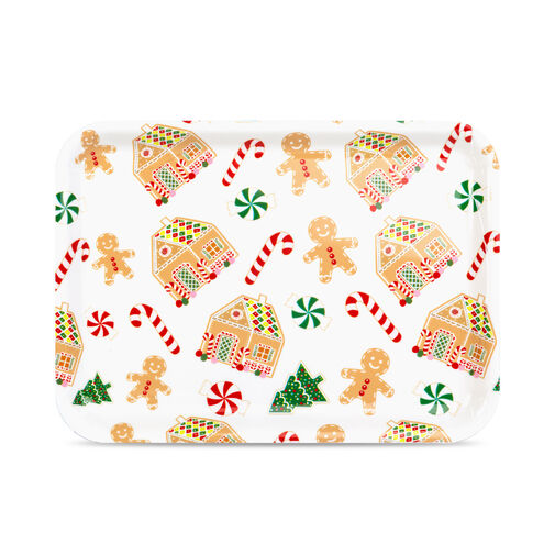 59750 • Karácsonyi tálca - műanyag - 36 x 26 cm