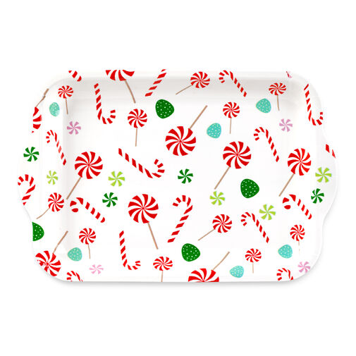 59751 • Karácsonyi tálca - műanyag - 34 x 23 cm