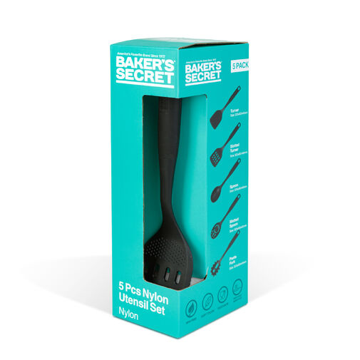 BS41104 • Baker's Secret konyhai eszköz szett - nylon - 32 cm - 5 részes