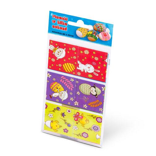 CMK-0212 • Húsvéti dekoráció - matrica szett - 6 db / csomag