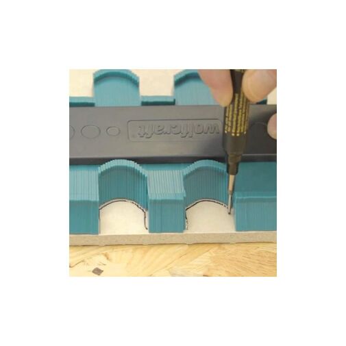 DA00225 • Kontúrsablon - műanyag - 13 cm