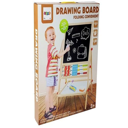 DA00242 • Fa rajztábla, mágnestábla - óra, számok