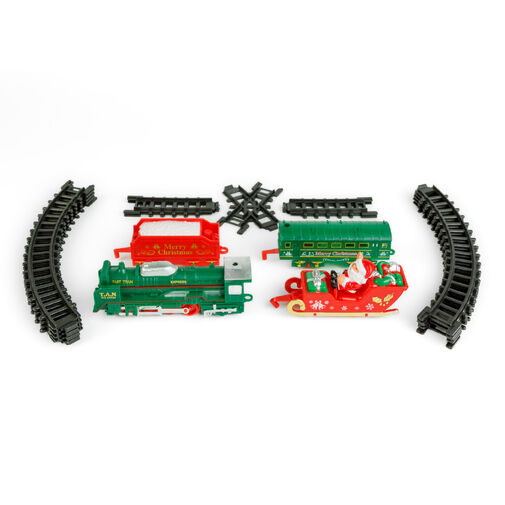 DA00350 • Karácsonyi kisvasút - világít - elemes - 3 féle pálya