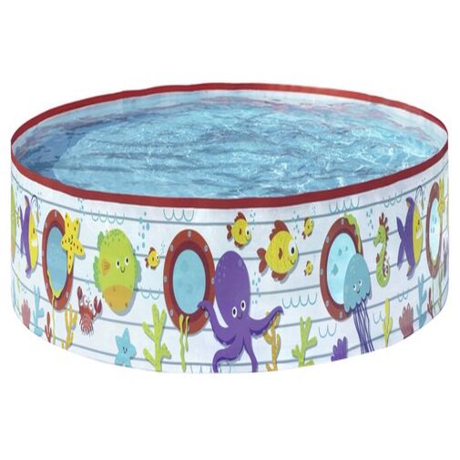 DA00532 • Merevfalú medence gyerekeknek - tengeri mintával - 152 x 25 cm