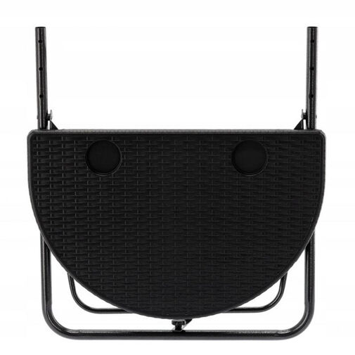 DA01189A • Lehajtható függő asztal erkélyre - íves - 60 x 64 x 83,5 cm