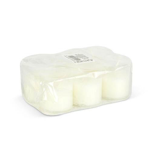 TW1000 • 6 db-os mécses betét - fehér - Ø4,1 cm