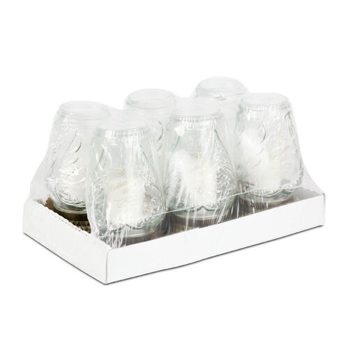 TW1016 • Üveg mécses műanyag kupakkal, 