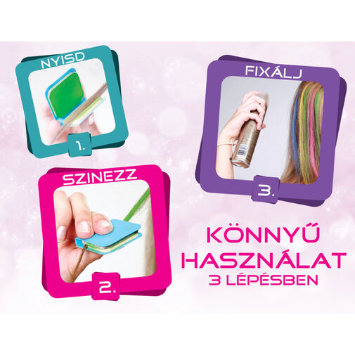 TY50109 • Hajszínező kréta - 4 szín - 