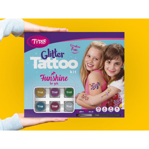 TY50183 • Funshine csillámtetoválás szett